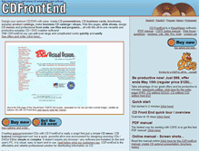 Tablet Screenshot of cdfrontend.com